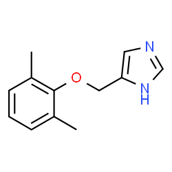 1H-Imidazole,4-[(2,6-dimethylphenoxy)methyl]-(9CI) structure