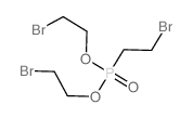 Phosphonic acid, (2-bromoethyl)-, bis(2-bromoethyl) ester Structure
