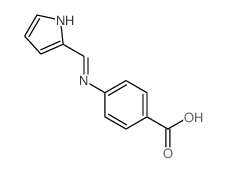 4-(pyrrol-2-ylidenemethylamino)benzoic acid structure