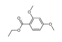 ethyl 2,4-dimethoxybenzoate结构式