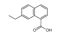 1-Naphthalenecarboxylicacid,7-ethyl-(9CI)结构式