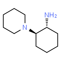 TRANS-2-(PIPERIDIN-1-YL)CYCLOHEXANAMINE结构式