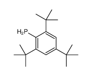 (2,4,6-Tri-tert-butylphenyl)phosphine Structure