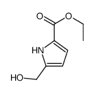 Ethyl 5-(hydroxymethyl)-1H-pyrrole-2-carboxylate structure