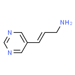 2-Propen-1-amine, 3-(5-pyrimidinyl)-, (E)- (9CI)结构式