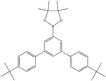 2-(4,4''-di-tert-butyl-[1,1':3',1''-terphenyl]-5'-yl)-4,4,5,5-tetramethyl-1,3,2-dioxaborolane picture