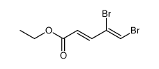 ethyl (2E,4Z)-4,5-dibromo-2,4-pentadienoate Structure