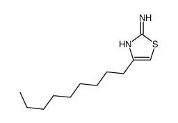 4-nonyl-1,3-thiazol-2-amine Structure