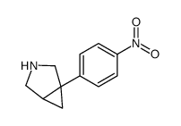 1-(4-nitrophenyl)-3-azabicyclo[3.1.0]hexane Structure