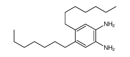 4,5-diheptylbenzene-1,2-diamine Structure