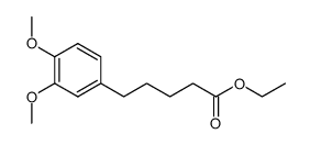 ethyl 5-(3,4-dimethoxyphenyl)pentanoate Structure