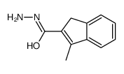 3-methyl-1H-indene-2-carbohydrazide Structure