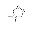 4,4-dimethyl-1,2,4-dithiagermolane结构式