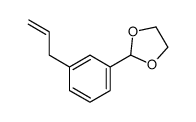 2-(3-prop-2-enylphenyl)-1,3-dioxolane结构式