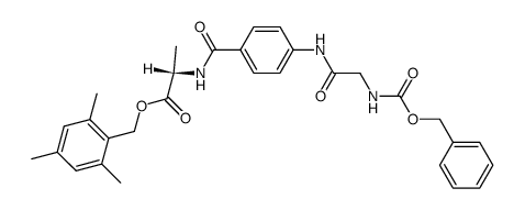 Z-Gly-Pab-Ala-OTmb结构式