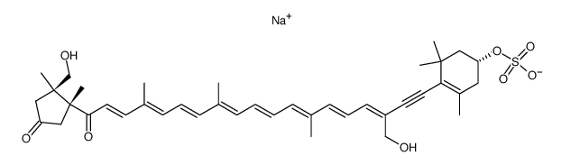 bastaxanthin c sodium salt结构式
