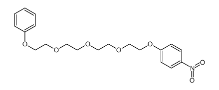 1-nitro-4-[2-[2-[2-(2-phenoxyethoxy)ethoxy]ethoxy]ethoxy]benzene Structure