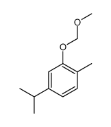 2-(methoxymethoxy)-1-methyl-4-propan-2-ylbenzene结构式