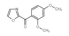 2-(2,4-DIMETHOXYBENZOYL)OXAZOLE structure