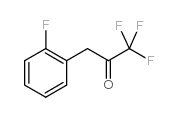 1,1,1-trifluoro-3-(2-fluorophenyl)propan-2-one Structure