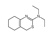N,N-diethyl-5,6,7,8-tetrahydro-4H-3,1-benzothiazin-2-amine结构式