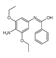 N-(4-amino-3,5-diethoxyphenyl)benzamide结构式