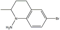 6-broMo-2-Methyl-3,4-dihydroquinolin-1(2H)-aMine Structure