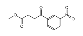 4-(3-nitro-phenyl)-4-oxo-butyric acid methyl ester Structure