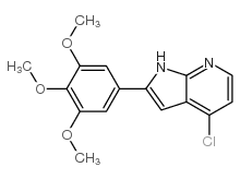4-Chloro-2-(3,4,5-trimethoxyphenyl)-1H-pyrrolo[2,3-b]pyridine picture