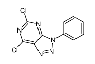 5,7-dichloro-3-phenyltriazolo[4,5-d]pyrimidine Structure