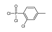 2-chloro-1-dichlorophosphoryl-4-methylbenzene Structure