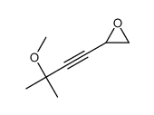 Oxirane, (3-methoxy-3-methyl-1-butynyl)- (9CI) structure