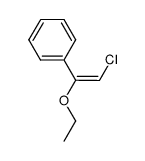 (E)-2-chloro-1-ethoxystyrene Structure