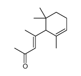 4-(2,6,6-trimethylcyclohex-2-en-1-yl)pent-3-en-2-one结构式