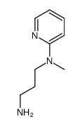 N-METHYL-N-PYRIDIN-2-YLPROPANE-1,3-DIAMINE structure