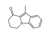 10-methyl-6,7,8,9-tetrahydropyrido[1,2-a]indol-9-one结构式