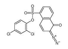 2-diazonio-5-(2,4-dichlorophenoxy)sulfonylnaphthalen-1-olate Structure