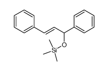 (E)-1,3-diphenyl-1-trimethylsilyloxy-2-propene Structure