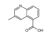 5-Quinolinecarboxylicacid,3-methyl-(9CI)结构式