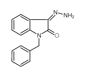 1-benzyl-3-hydrazono-1,3-dihydro-indol-2-one Structure