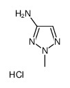 2-METHYL-2H-1,2,3-TRIAZOL-4-AMINE HYDROCHLORIDE structure