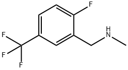 1-(2-Fluoro-5-(trifluoromethyl)phenyl)-N-methylmethanamine Structure