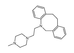 5-[2-(4-methyl-piperazin-1-yl)-ethyl]-5,6,11,12-tetrahydro-dibenzo[b,f]azocine Structure
