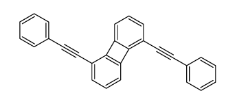 1,5-bis(phenylethynyl)-biphenylene Structure