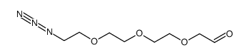 Ald-CH2-PEG3-azide结构式