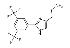 2-[3,5-bis(trifluoromethyl)phenyl]histamine Structure