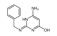 6-Amino-2-(benzylamino)pyrimidin-4(3H)-one Structure