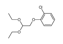 1-chloro-2-(2,2-diethoxyethoxy)benzene结构式
