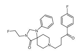 3-N-(2-fluoroethyl)spiperone structure