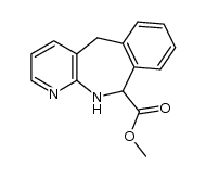 10,11-dihydro-5H-benzo[e]pyrido[2,3-b]azepine-10-carboxylic acid methyl ester结构式